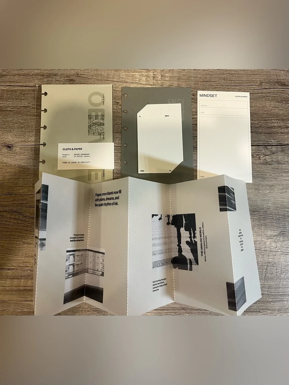Cloth & Paper assorted neutral